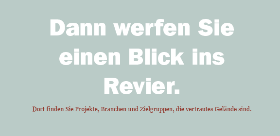 Blick ins Revier
