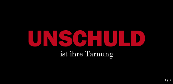 Hand an der Wiege - Konzept, Text, Gestaltung